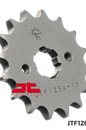 JT SPROCKETS - FRONT STEEL 16T, 428 - Sprockets - Compatibiliteit met Honda Laatste Kans